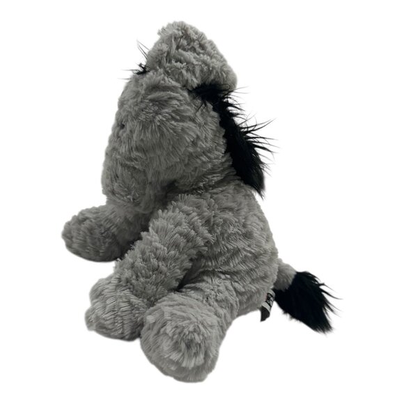 Retired Jellycat London Medium Fuddlewuddle Donkey 10" Plush Toy Grey Soft HTF! - Picture 3 of 9